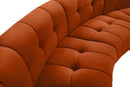Limitless Cognac Velvet 14pc. Modular Sectional