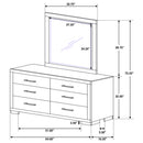 Jessica Dresser with Mirror