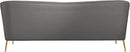 Hermosa Grey Velvet Sofa
