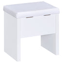 Harvey Makeup Vanity Table with Mirror and Stool
