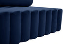 Melody Navy Velvet Sofa