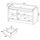 Arrington Storage Bench