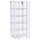 Aero Curio Cabinet with LED Lighting