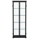Aero Curio Cabinet with LED Lighting