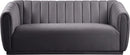 Dixie Grey Velvet Sofa