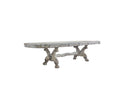 Dresden Vintage Bone White Dining Table (108"L)