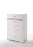 Naima II White High Gloss Chest