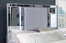 BELLADONNA Cal.King Bed, Silver