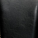 MELINA Brown Cherry/Black Arm Chair
