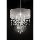 Rigel Silver 31 1/2"H Ceiling Lamp
