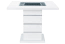 MONACO WHITE BAR TABLE