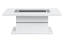 MONACO WHITE COFFEE TABLE
