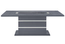 MONACO DARK GREY DINING TABLE
