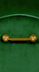 Owen Green Velvet Bench