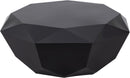 Gemma Matte Black Coffee Table