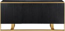 Sherwood Black Wood Sideboard/Buffet