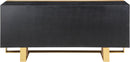 Sherwood Black Wood Sideboard/Buffet