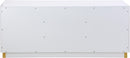 Cosmopolitan White Lacquer Sideboard/Buffet