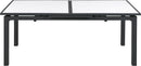 Nizuc White manufactured wood Outdoor Patio Aluminum Dining Table