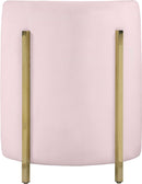 Rotunda Pink Velvet Accent Chair