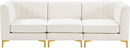 Alina Cream Velvet Modular Sofa