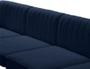 Alina Navy Velvet Modular Sectional