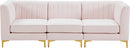 Alina Pink Velvet Modular Sectional