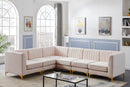Alina Pink Velvet Modular Sectional