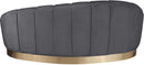 Shelly Grey Velvet Chaise