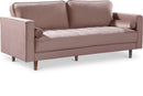 Emily Pink Velvet Sofa