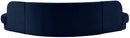 Rosa Navy Velvet 3pc. Sectional (3 Boxes)