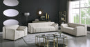 Naya Cream Velvet Chair