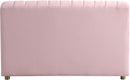 Naya Pink Velvet Chair