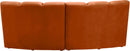 Infinity Cognac Velvet 2pc. Modular Sectional