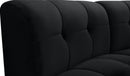 Limitless Black Velvet 15pc. Modular Sectional