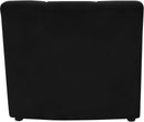 Limitless Black Velvet Modular Chair