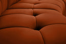 Limitless Cognac Velvet 14pc. Modular Sectional