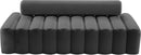 Melody Grey Velvet Sofa