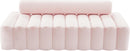 Melody Pink Velvet Sofa