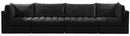 Jacob Black Velvet Modular Sofa
