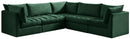 Jacob Green Velvet Modular Sectional