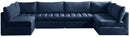 Jacob Navy Velvet Modular Sectional