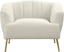 Tori Cream Velvet Chair