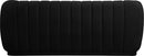 Dixie Black Velvet Sofa