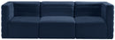 Quincy Navy Velvet Modular Sofa