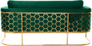 Casa Green Velvet Sofa