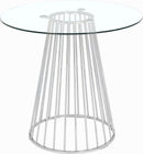 Gio Chrome Counter Height Table