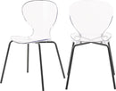 Clarion Matte Black Dining Chair
