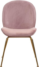 Paris Pink Velvet Dining Chair