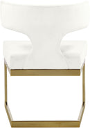 Alexandra Cream Velvet Dining Chair